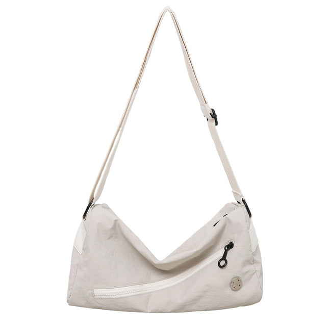 An elegant white shoulder bag for travel and work V888-ELOSUNG25011