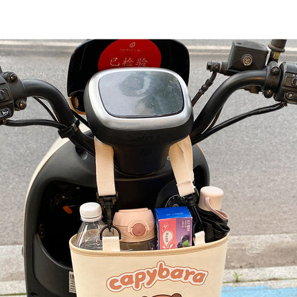 Adorable Capybara Car Trash Holder - Keeps Your Car Tidy