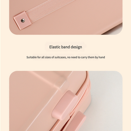 Personalized stylish and lightweight Pink mini suitcase for short trips