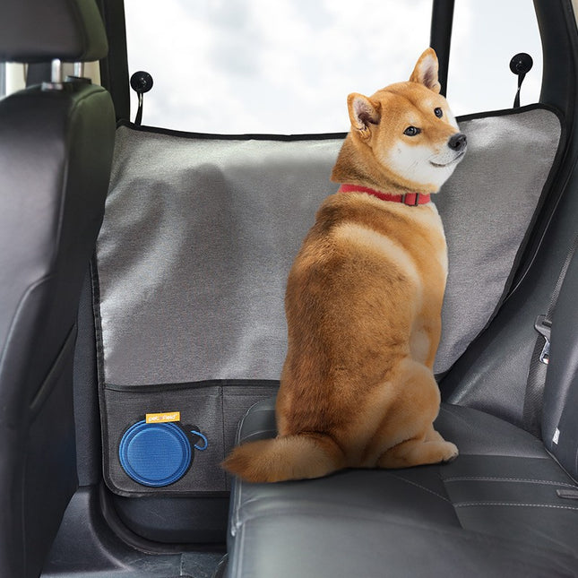 Pet Car Door Protector with Storage Pocket – product detail