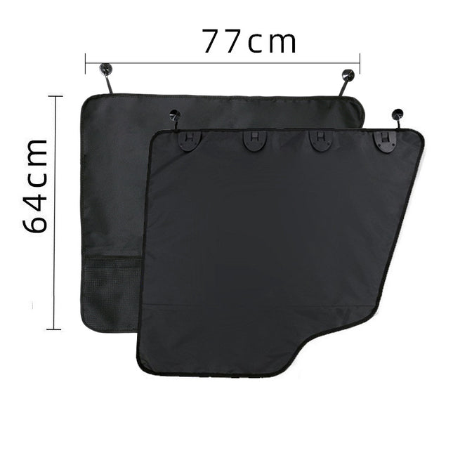 Pet Car Door Protector with Storage Pocket