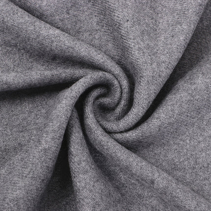 Luxury Cashmere Blend Scarf, Large 200x70cm Fringed Scarf (Light Taro)