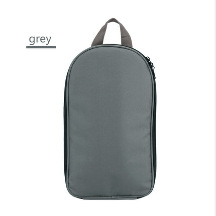 Portable Kitchen Utensil Storage Bag - Lightweight Organizer for Camping and Outdoor Cooking, Gray