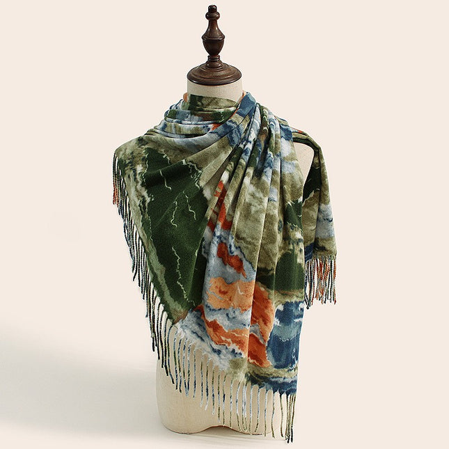 Stylish Animal Print Scarf