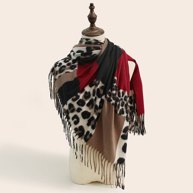 Stylish Animal Print Scarf