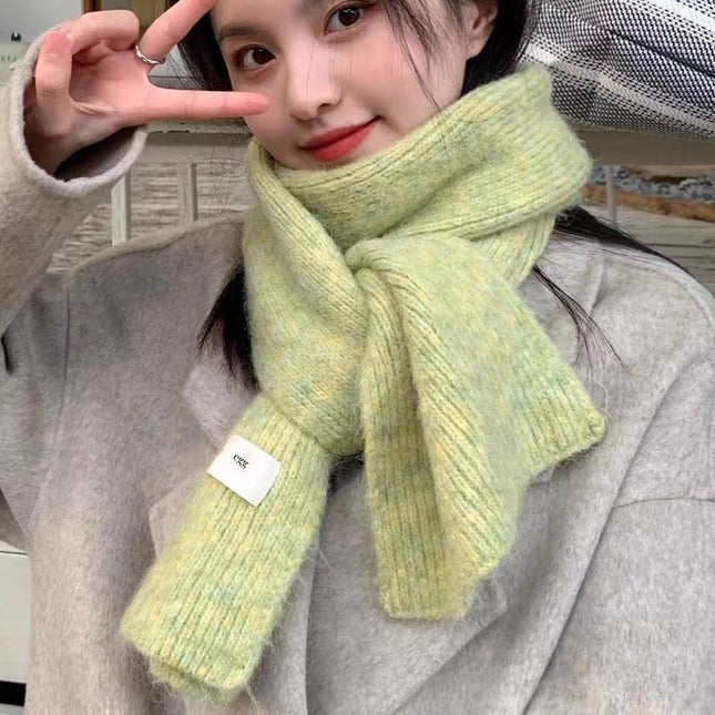 Gray Cozy Knit Scarf – product detail