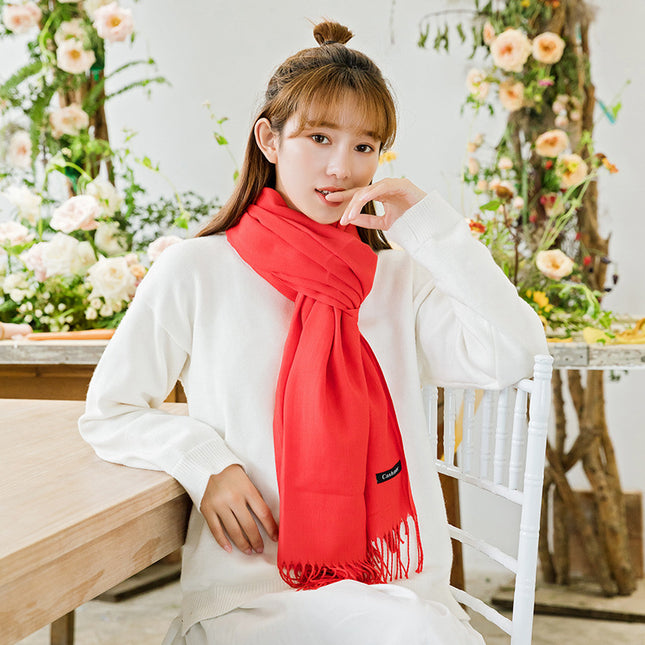 2pc Luxe Soft Imitation Cashmere Scarf – product detail