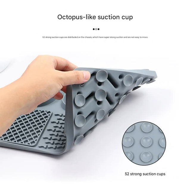 Pet Slow Feeder Lick Mat with Suction Cups – product detail