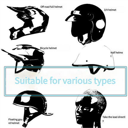White Black Motorcycle Goggles - UV-Protective Anti-Dust Riding Glasses for Outdoor Sports(Red lenses)