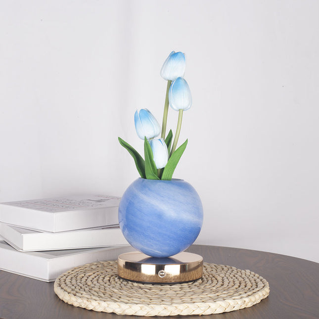 Blue Tulip Night Light