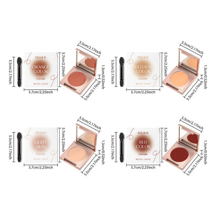 Professional Concealer with Long-Lasting Coverage(red)