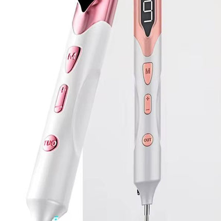 Professional 9-Level Skin Tag & Spot Remover Pen - USB Rechargeable Beauty Device(Pink)