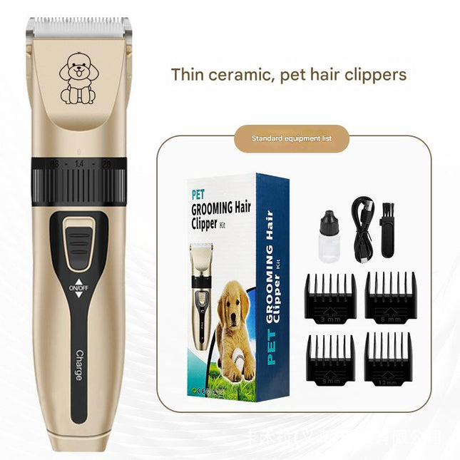 Professional Pet Grooming Hair Clipper Kit