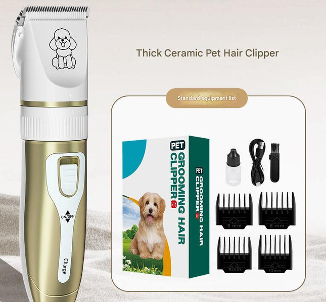 Professional Pet Grooming Hair Clipper Kit