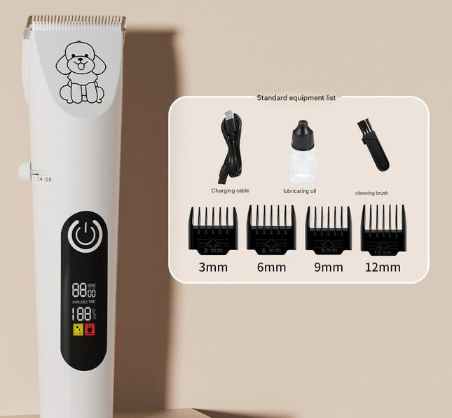 Professional Pet Grooming Hair Clipper Kit