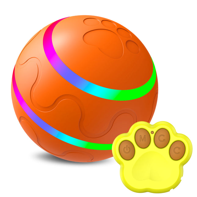 Interactive Auto Pet Toy Ball with Remote Control