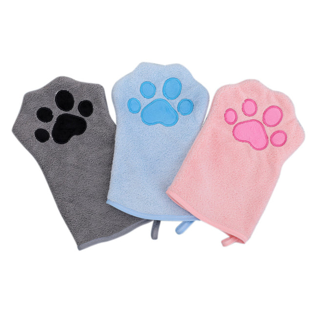 Adorable Pet Paw Grooming & Drying Mitt – product detail