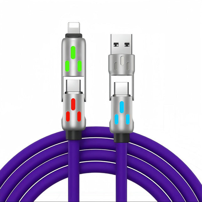 Universal PD Fast Charging Cable with LED Indicator
