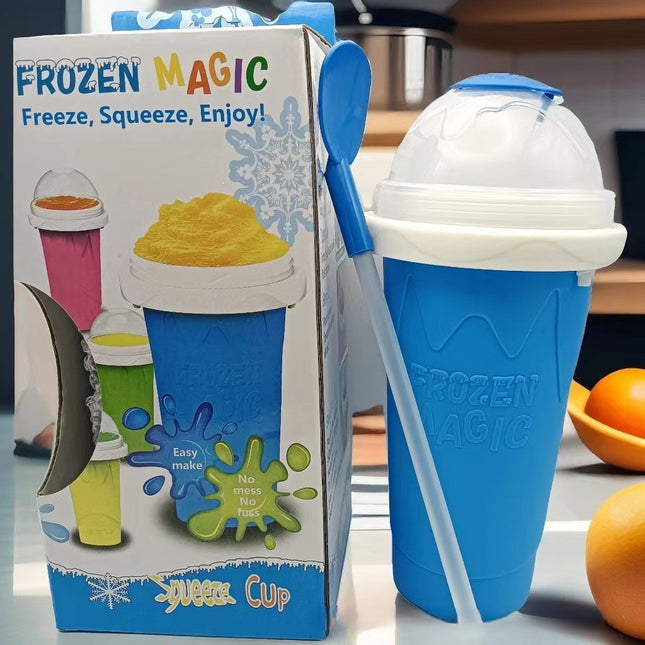 DIY Frozen Magic Slushy Maker Cup