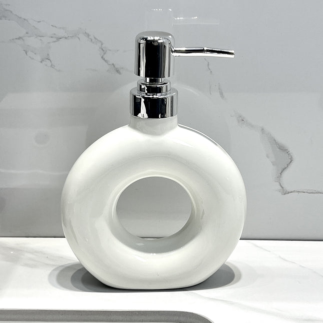 Modern Ceramic Soap & Lotion Dispenser