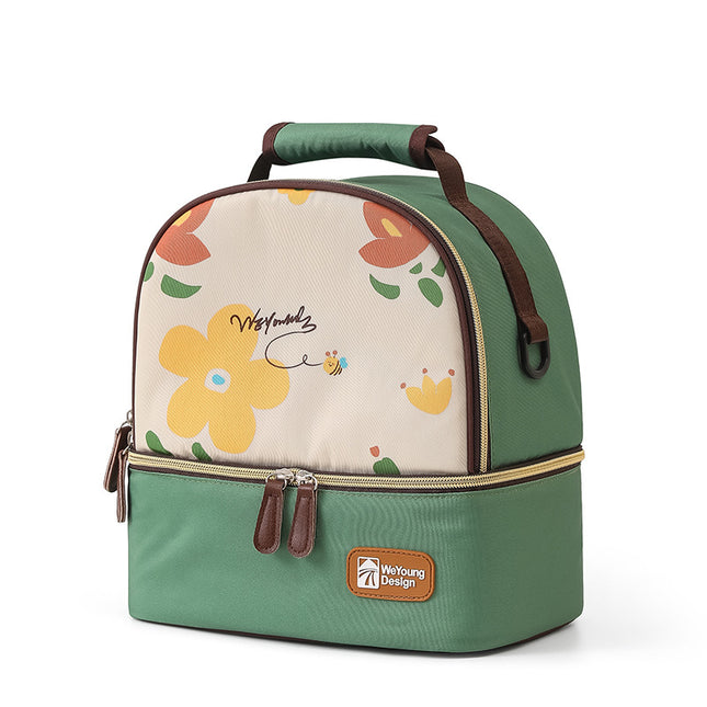 Versatile Insulated Breast Milk Cooler & Lunch Backpack