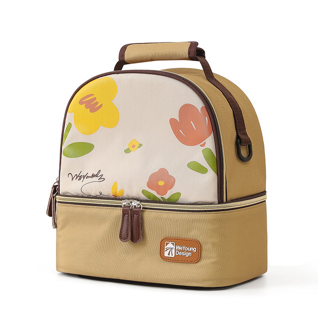 Versatile Insulated Breast Milk Cooler & Lunch Backpack