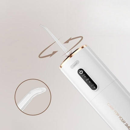 Portable Electric Water Flosser - USB-C Rechargeable, Multiple Modes, Gingival Protection(green)