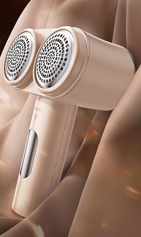 Dual-Head Electric Lint Remover
