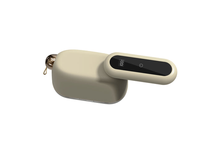 Compact Electric Lint Remover with LED Display & Dual Head