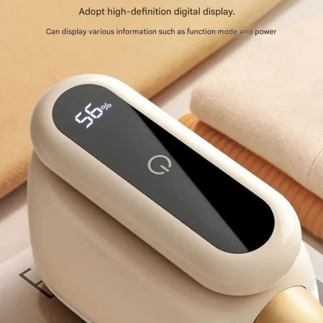 Compact Electric Lint Remover with LED Display & Dual Head – product detail