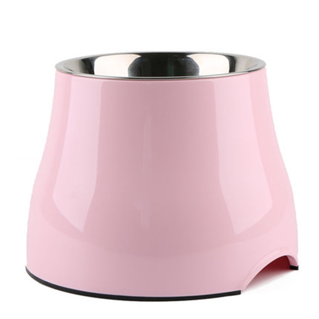Elevated Pet Feeding Bowl with Stainless Steel Inner