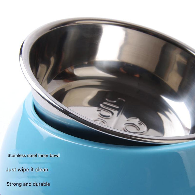 Elevated Pet Feeding Bowl with Stainless Steel Inner – product detail