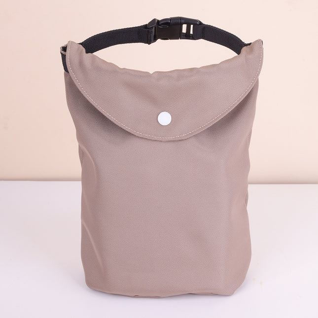 2-pcs Khaki Portable Pet Food Storage Bag