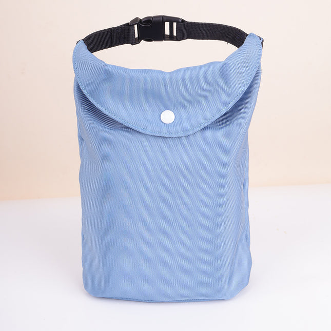 2-Pcs Blue Portable Pet Food Storage Bag