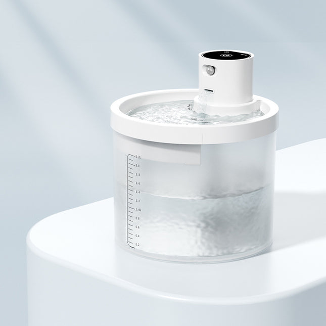 Black Wireless Automatic Pet Water Fountain