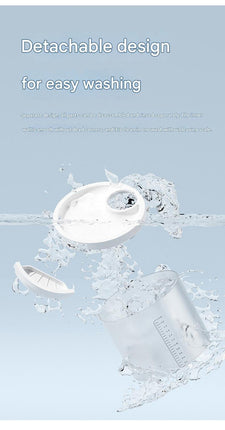 Blue Wireless Automatic Pet Water Fountain - 2.2L Motion Sensor Dispenser
