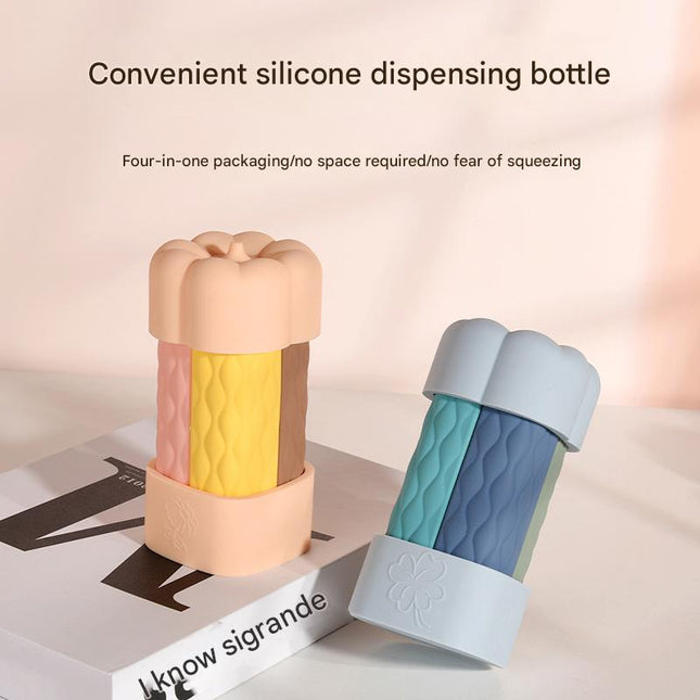 Light pink suit Silicone Travel Bottles Set (4 Pack 60ml) – product detail
