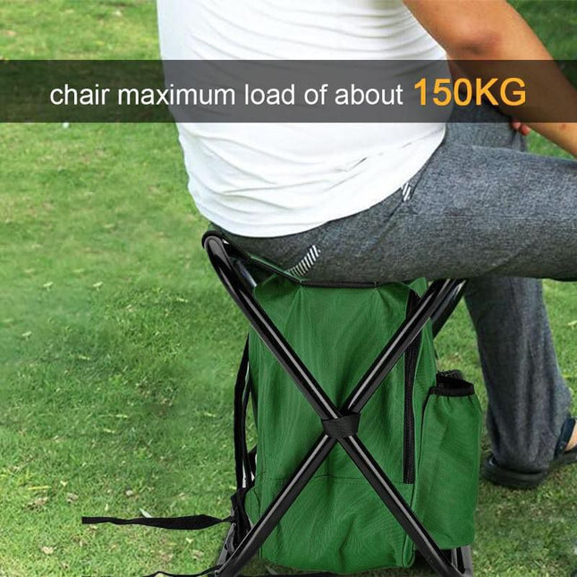 Green Insulated Cooler Backpack Chair – product detail