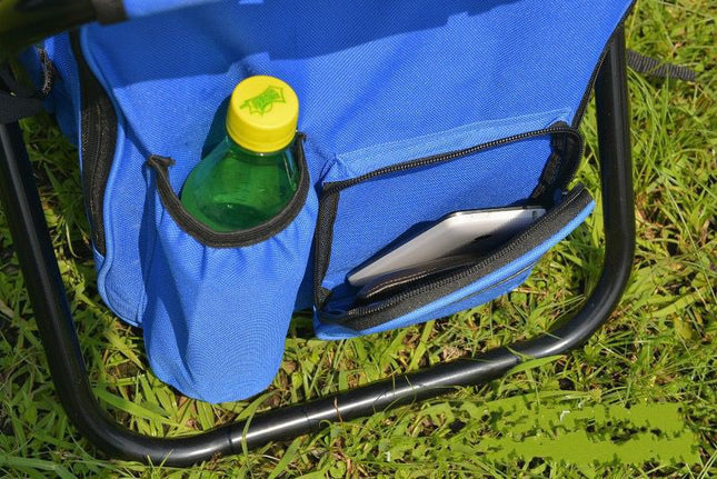 Blue Insulated Cooler Backpack Chair – product detail