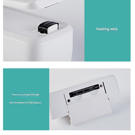 Kitchen Gadget: Portable Heat Sealer - Seals Bags, Cuts, Holds Phone