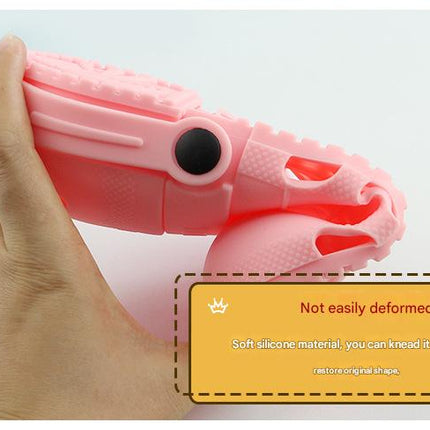 2 - pcs Green Cute Clog-Shaped Pen Holder for Desk Organization