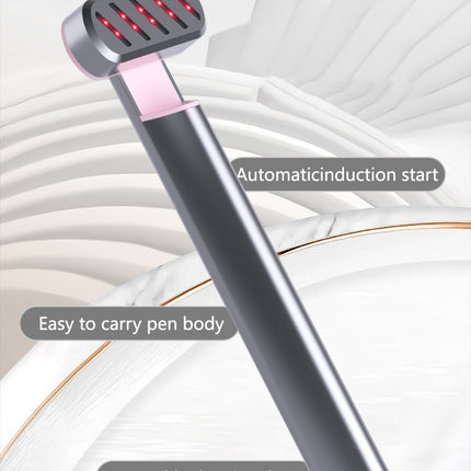 Rose Gold Anti-Aging Eye Care Device - 42°C Heat, Red Light, High-Frequency Vibration