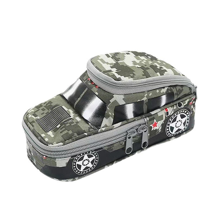Camouflage Car Shaped Pencil Case