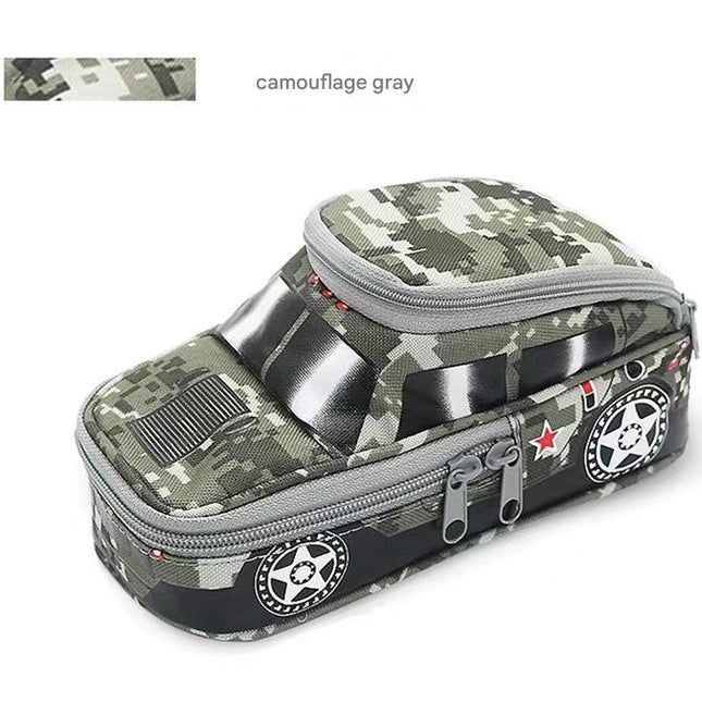 Camouflage Car Shaped Pencil Case – product detail
