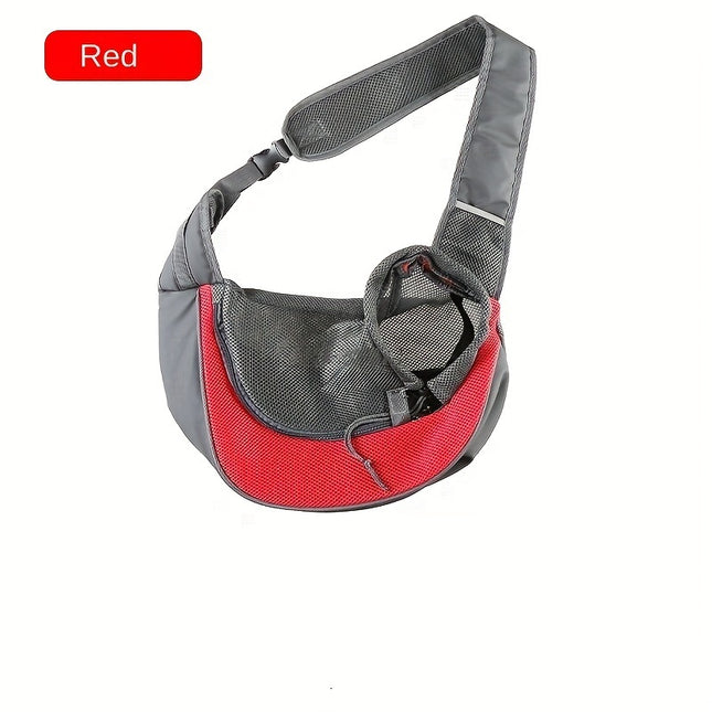 Red Portable Oxford Fabric Pet Carrier for Cats and Puppies (Size L) – product detail