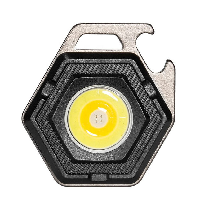 2 pcs Hexagon Mini flashlight for outdoor and self-defense use V888-ELOSUNG26590