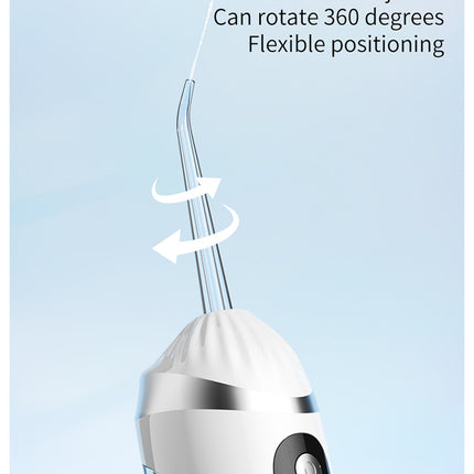 Pink Portable Ultrasonic Oral Irrigator with 3 Cleaning Modes Smart Teeth Cleaning Machine