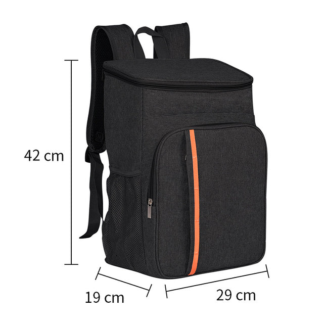Black Leakproof Insulated Backpack Cooler