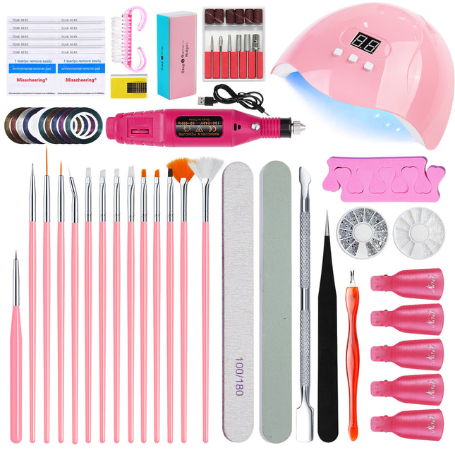 Complete Nail Art Manicure Kit