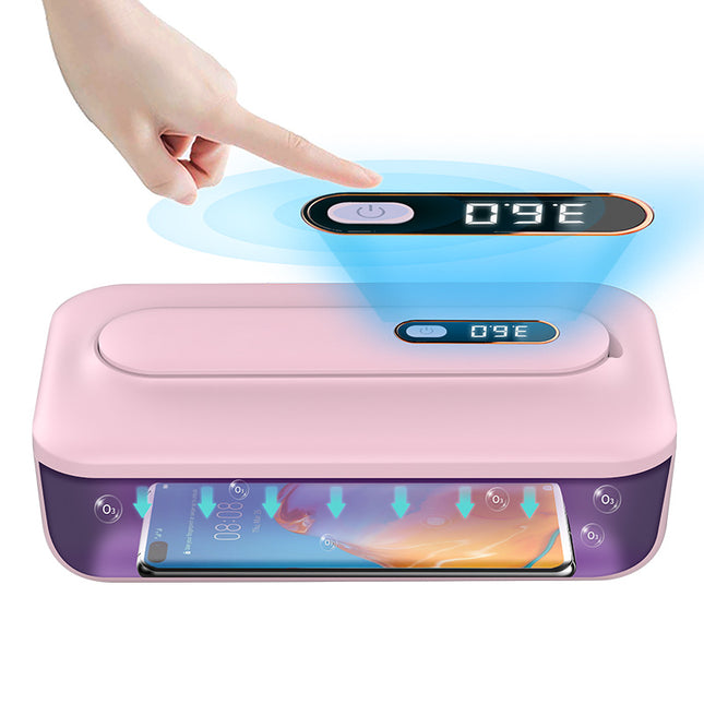 Pink 2-in-1 UV Sterilizer Box & Detachable Wand – product detail